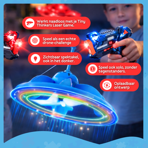 Rechargeable Laser Game Set Incl. Educational Booklet